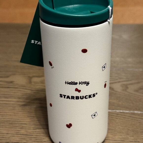 Brand New Starbucks Hello Kitty Travel Mug 12 oz - Picture 2 of 4